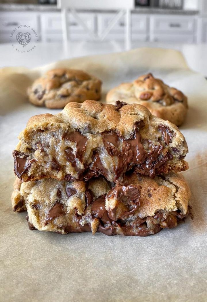 la recette des biscuits aux pépites de chocolats épais les plus moelleux de la terre