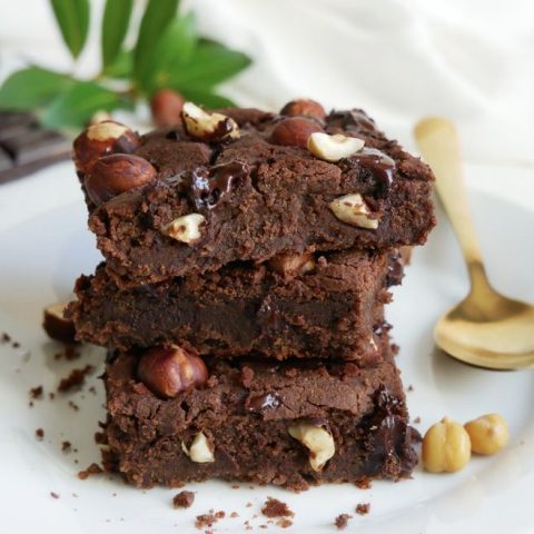 brownie vegan proteine au pois chiche